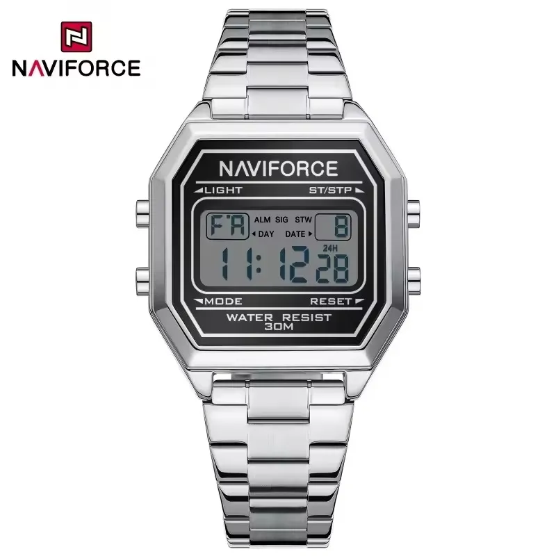 Naviforce 5063 CH For Women - Silver