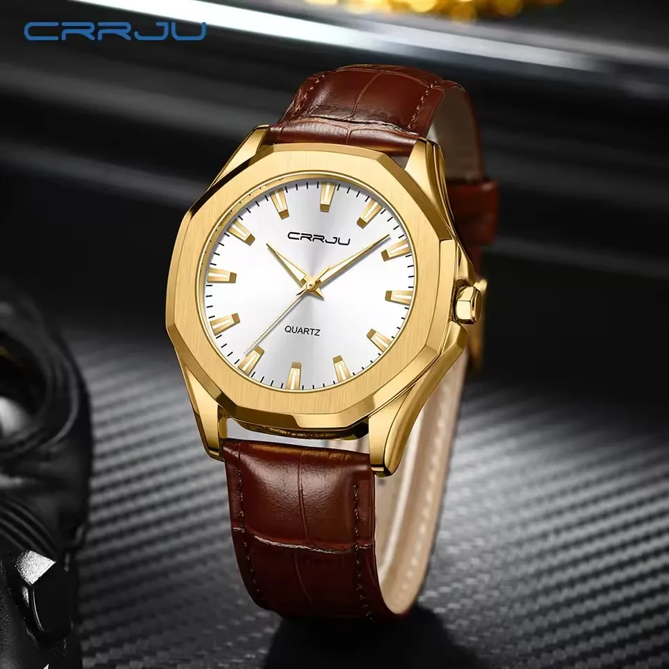 Crrju 5015L For Men - Brown Gold White