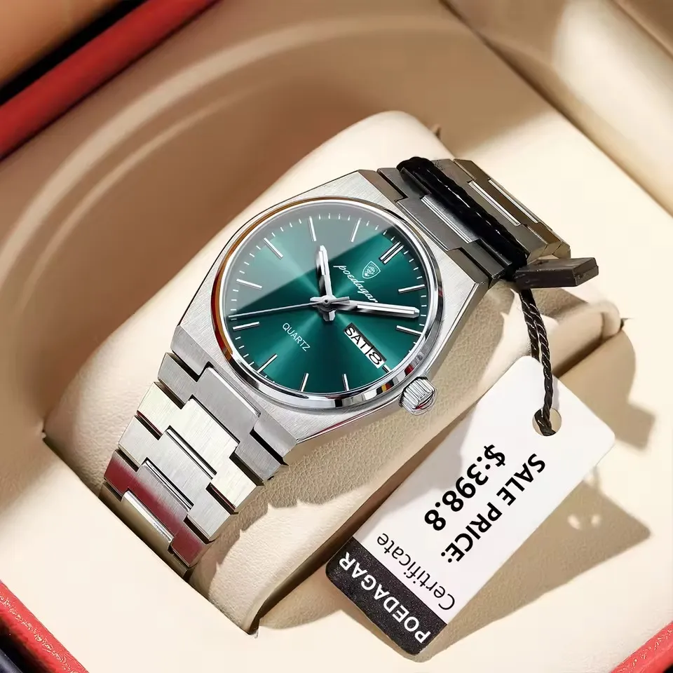 Poedagar 786 For Women - Silver Green