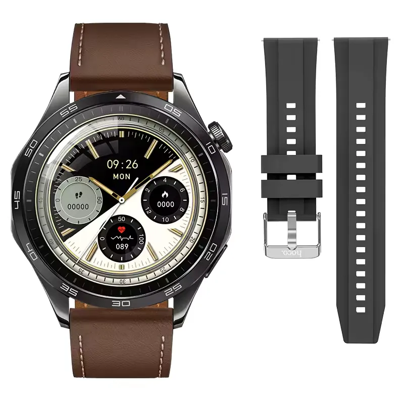 Hoco Y21 AMOLED Smart Watch - Black