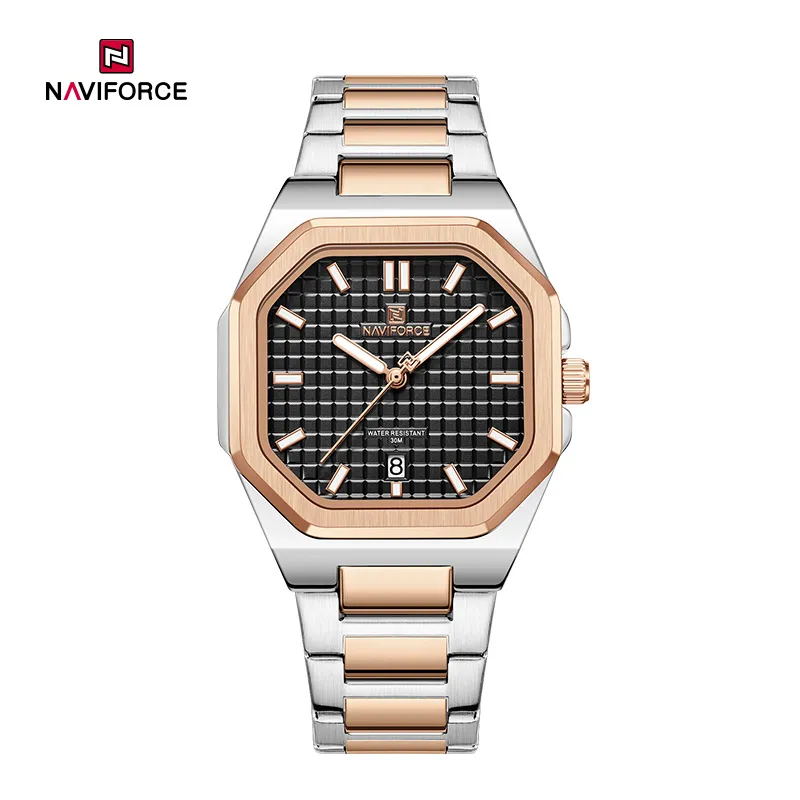 Naviforce 5053 - Rose Gold Black