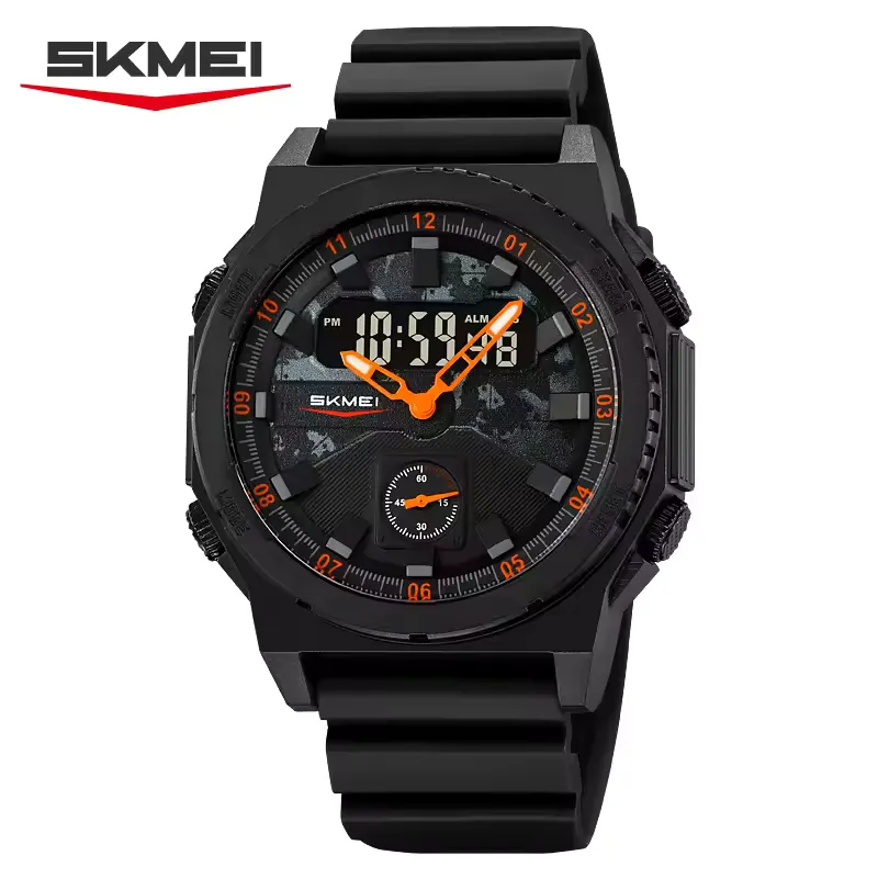 Skmei 2355 For Men - Black Orange