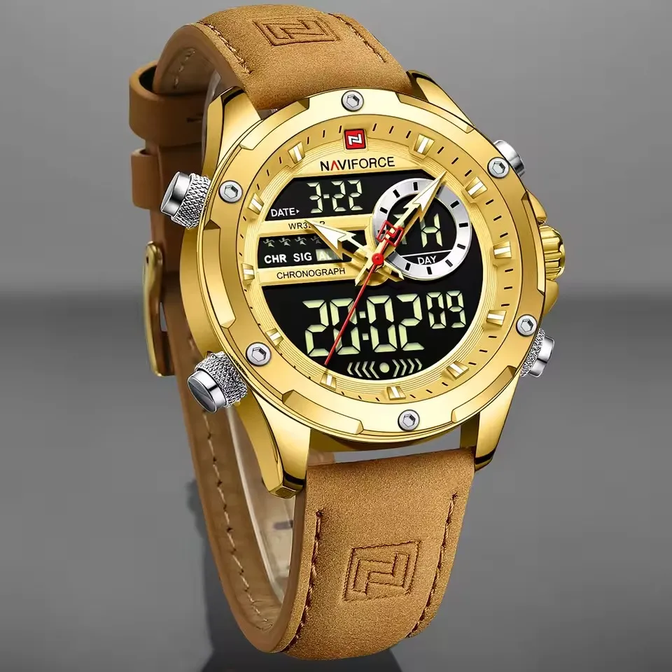Naviforce 9208 L - Golden