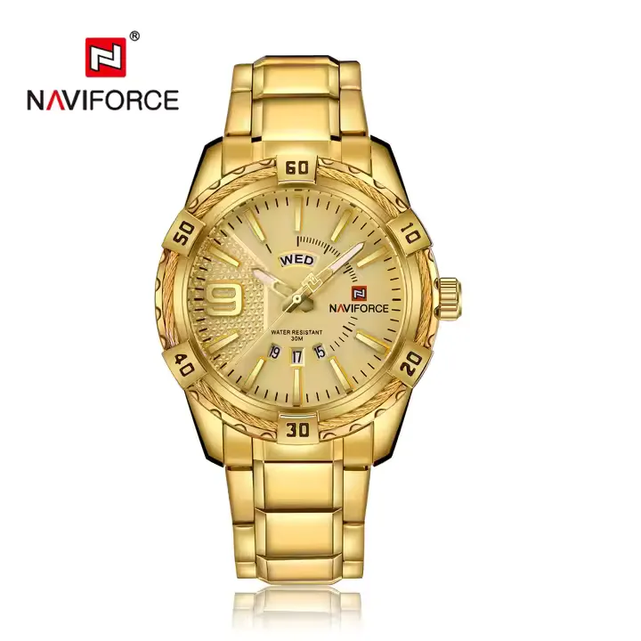 Naviforce 9117 CH - Gold