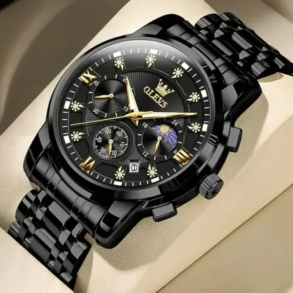 Olevs 2951 CH - Black For Men