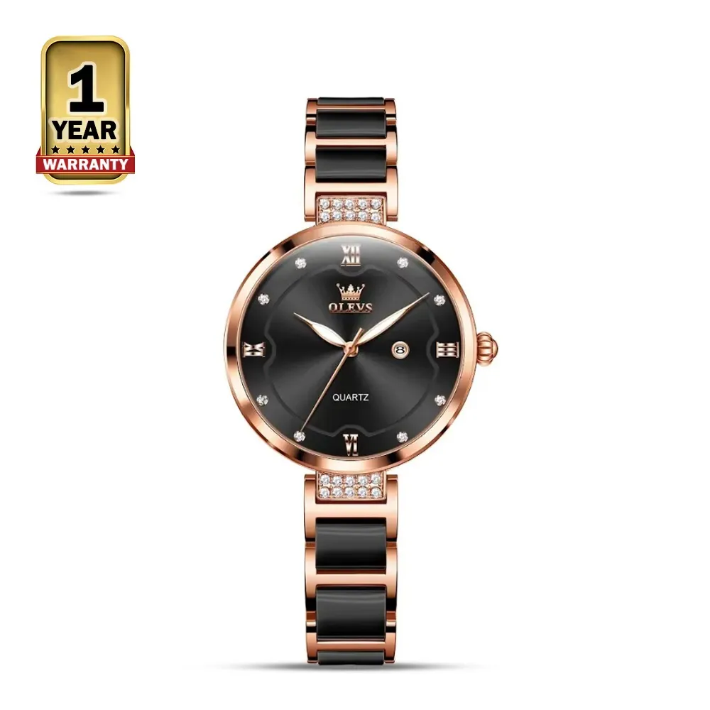 Olevs 5589 - Black Rose