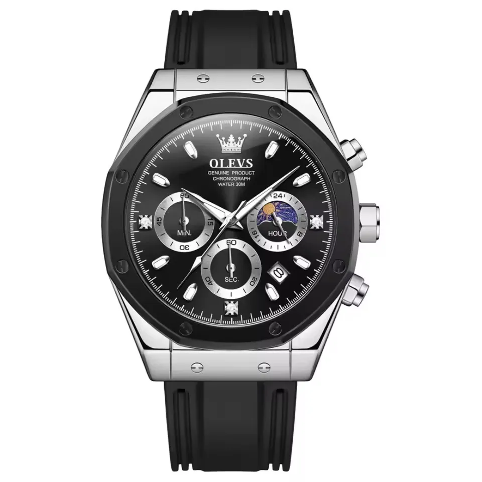 Olevs 9911 For Men - Black