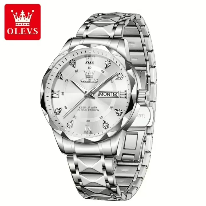 Olevs 5609 CH - Sliver For Men