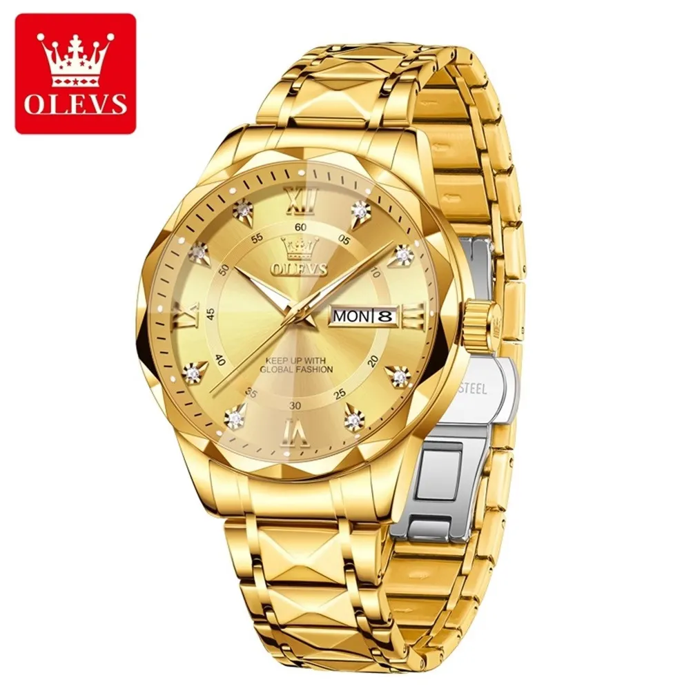 Olevs 5609 CH - Gold For Men