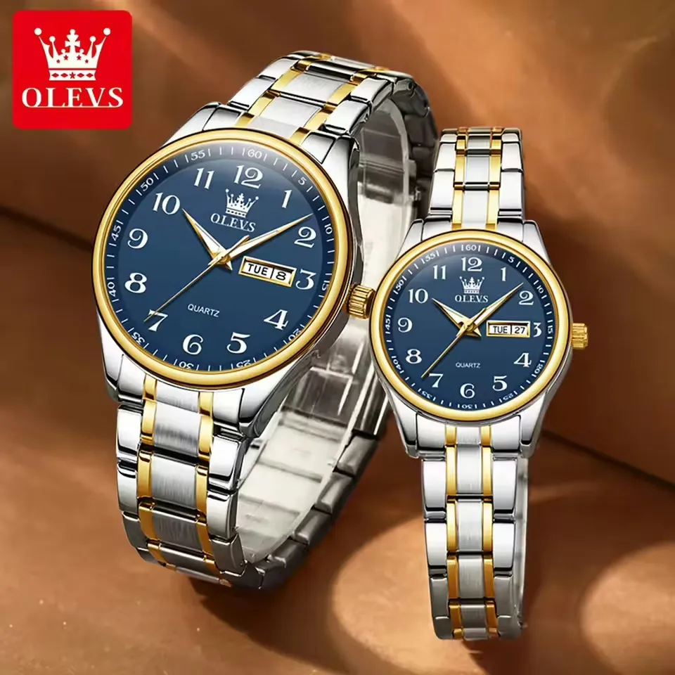 Olevs 5567 Couple - Blue