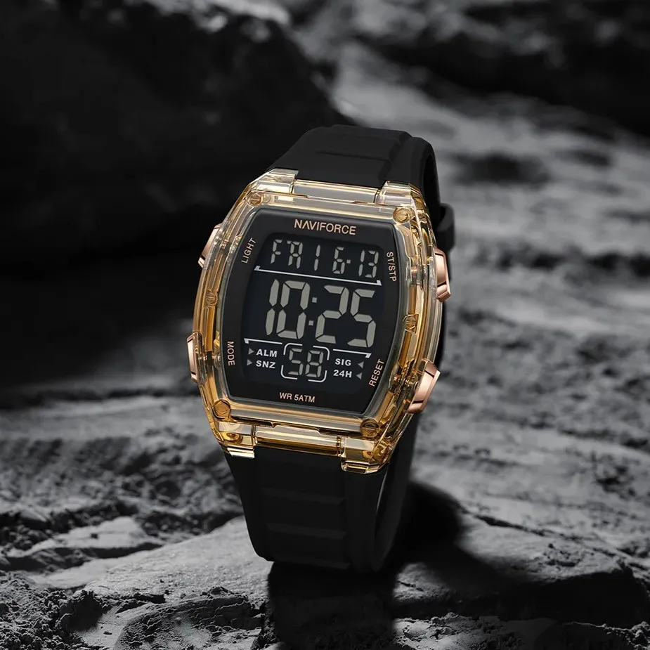 Naviforce 6106 For Men - Black Rose