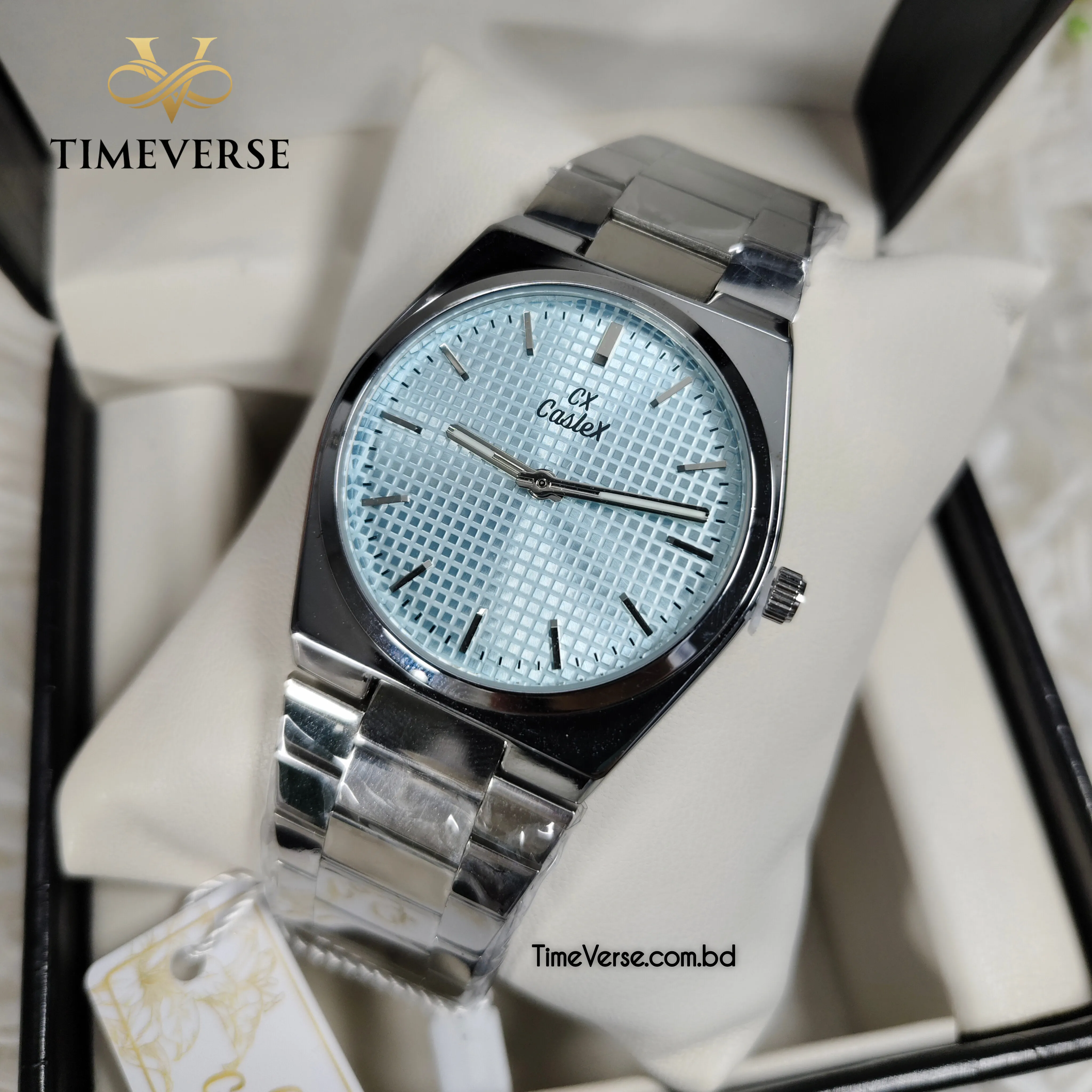 Caslex 2370 For Men - Silver Sky