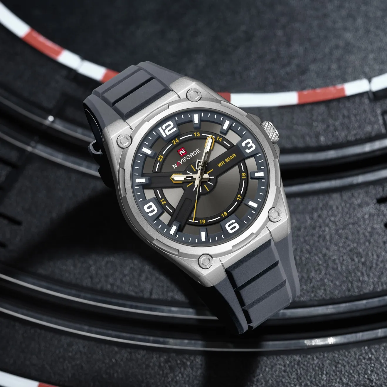 Naviforce 9260 - Silver Gray