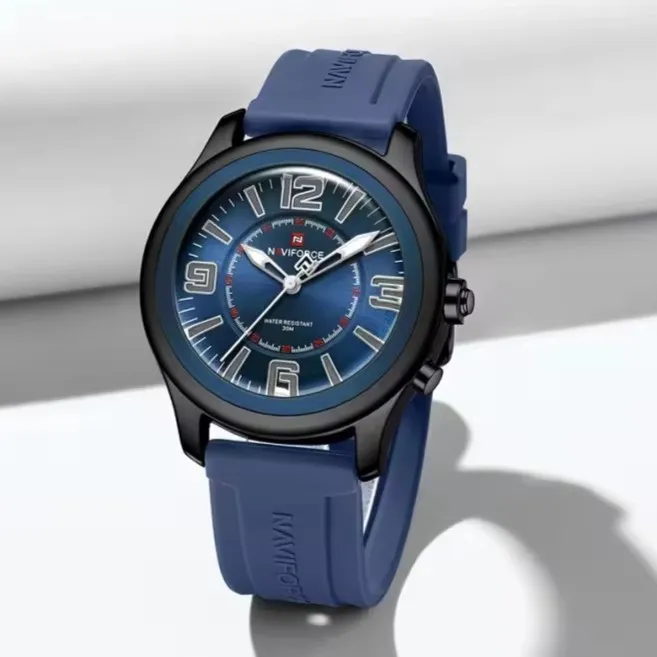 Naviforce 9256 Men's Watch - Black Blue