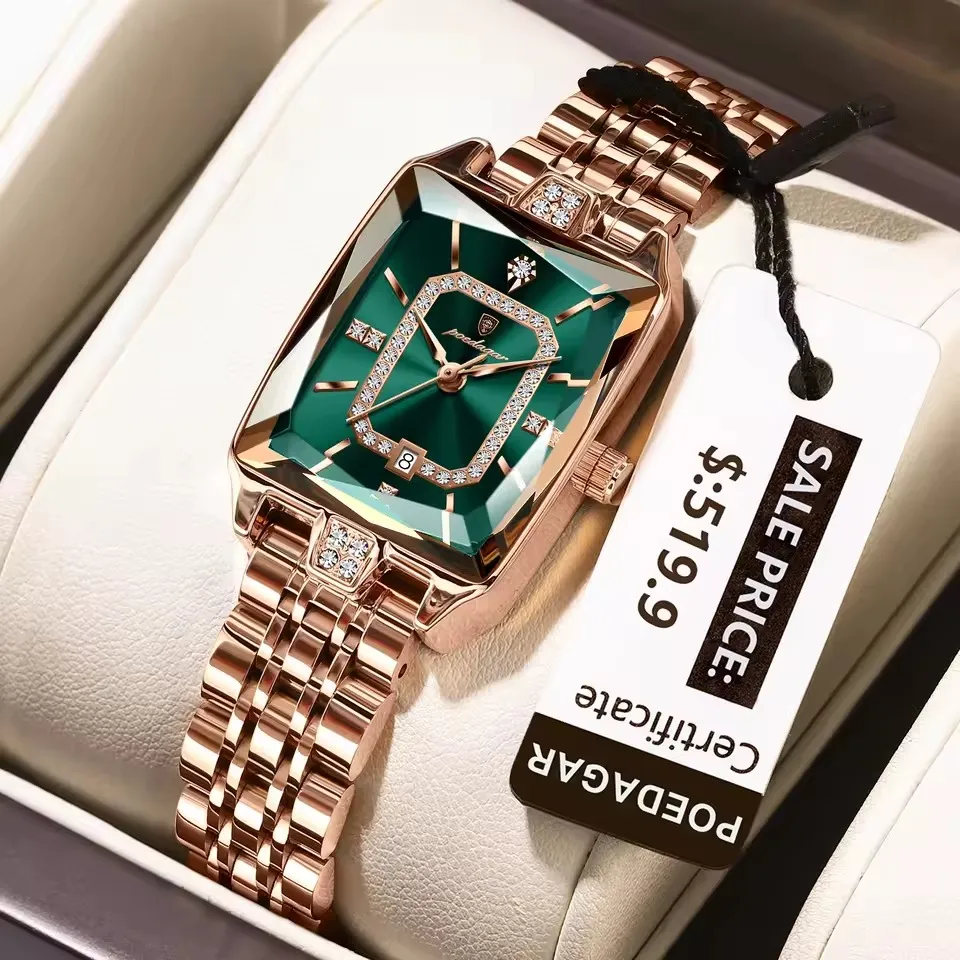 Poedagar 785 Ladies Watch - Green 