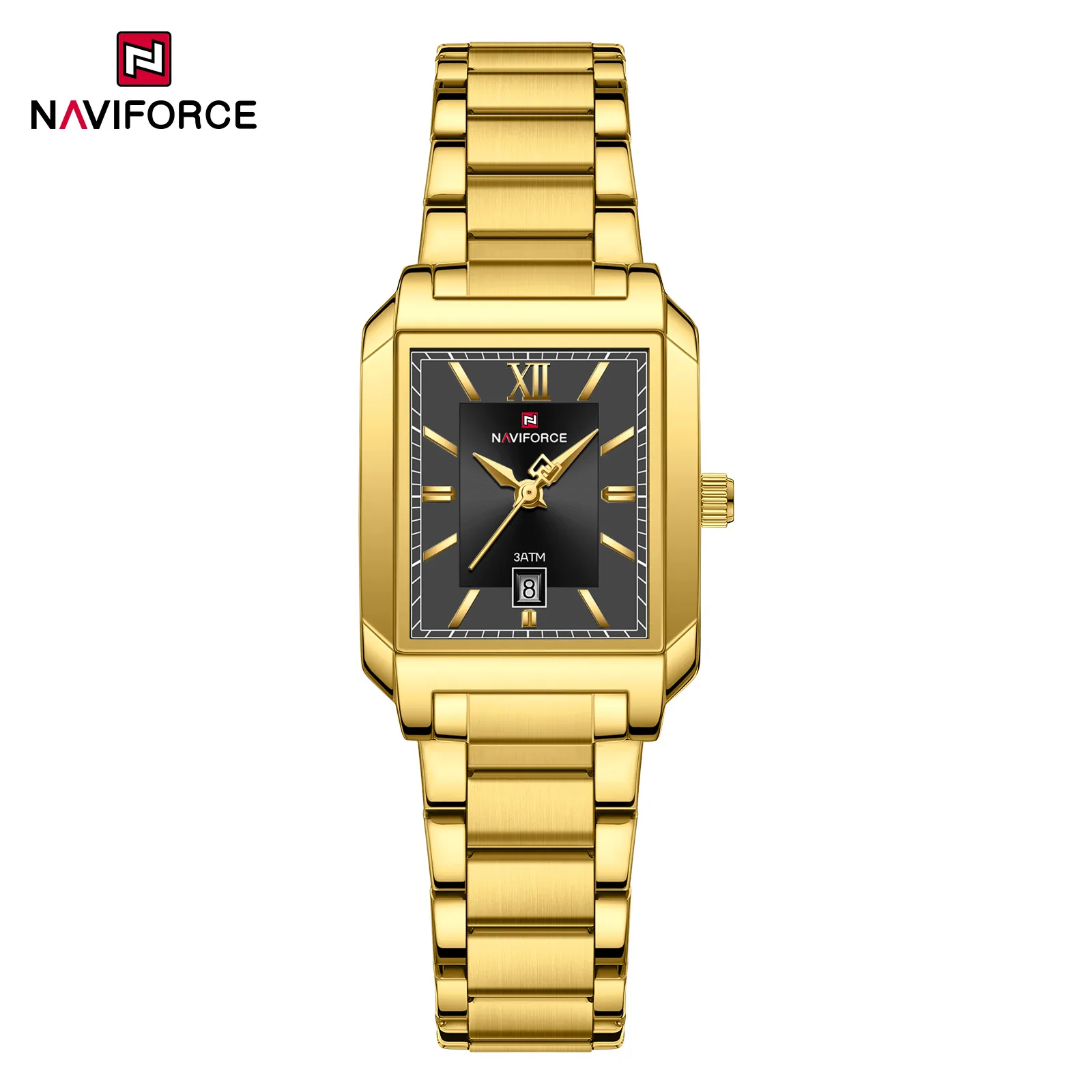 Naviforce 9251 For Women - Gold Black