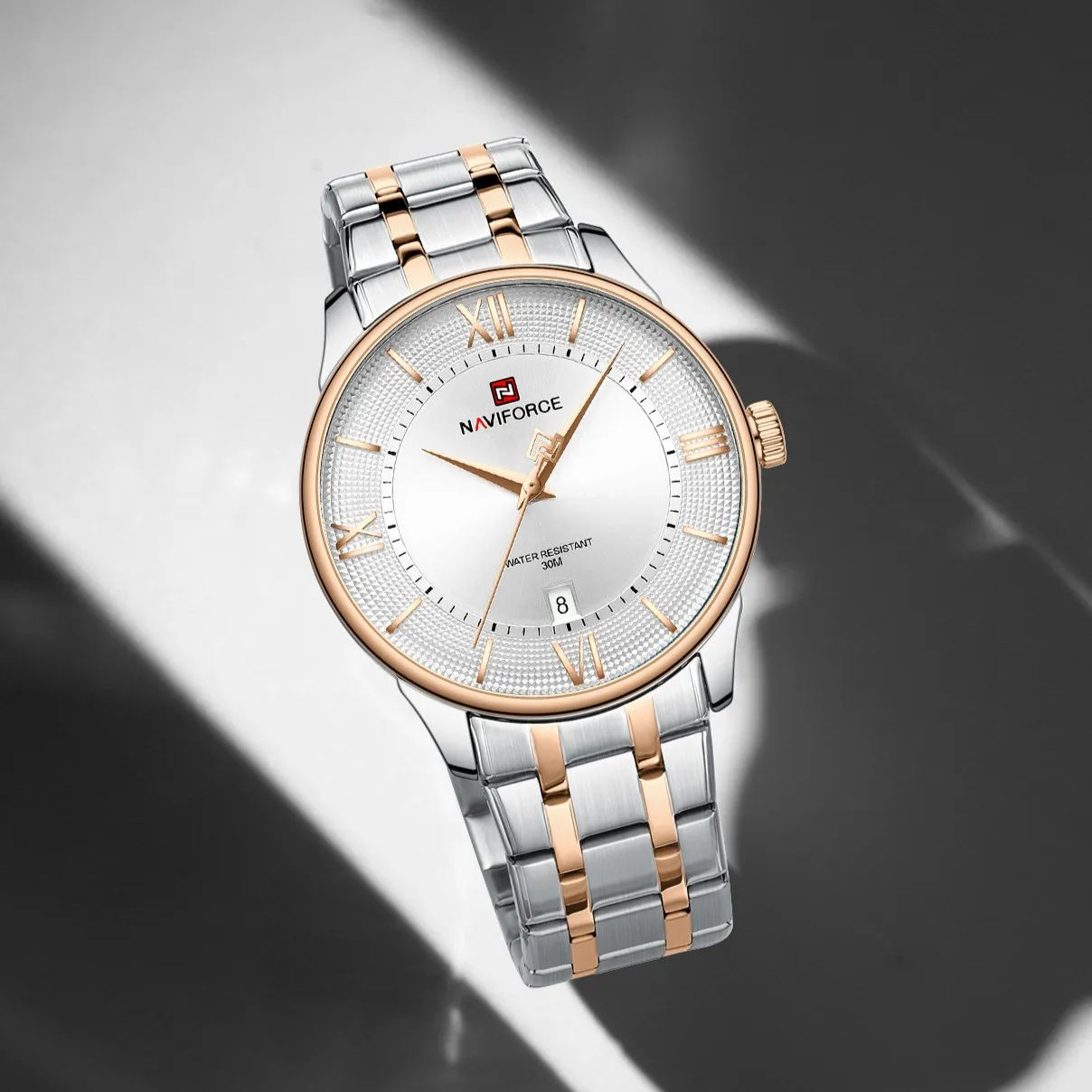 Naviforce 9272 CH - Silver Rose