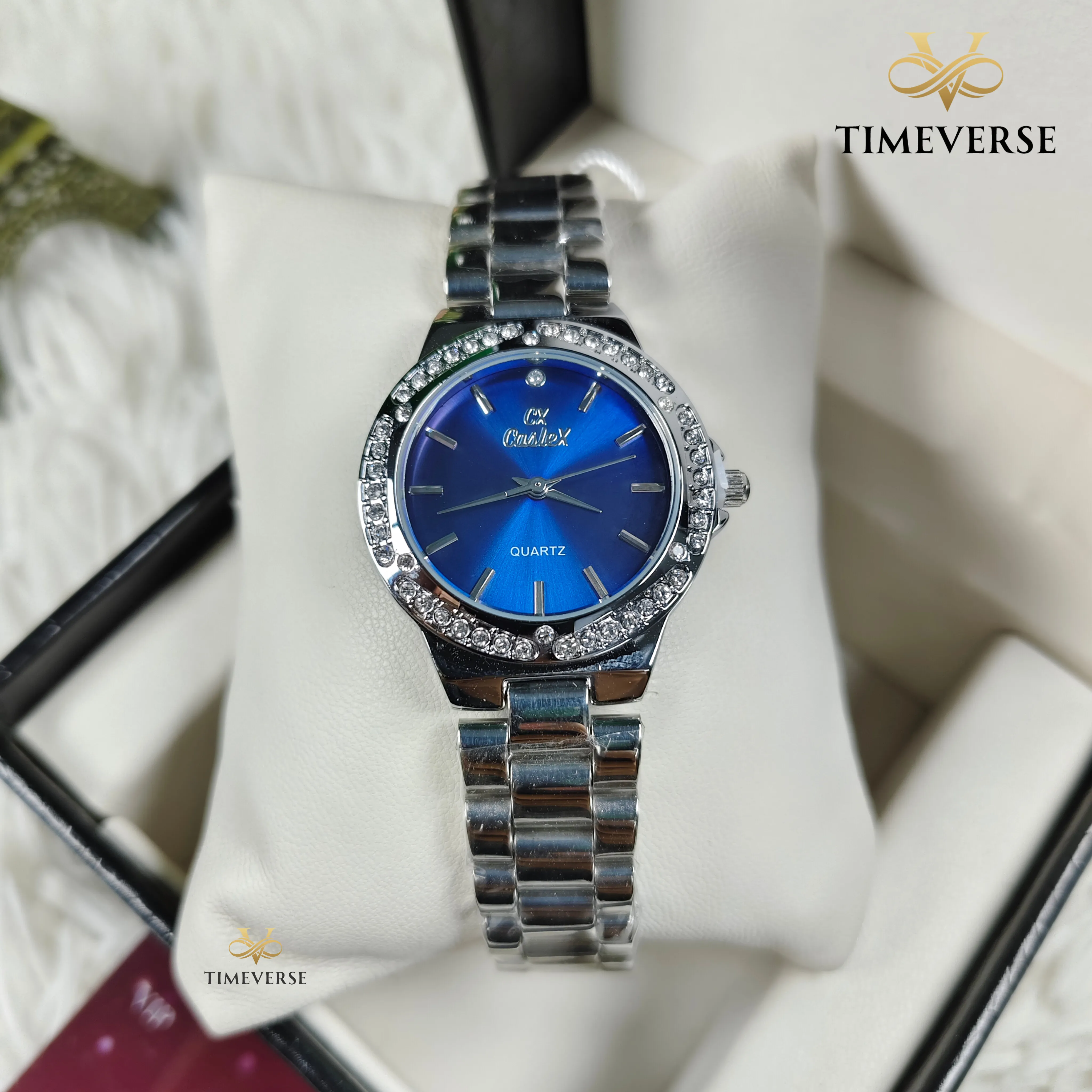 Caslex 016 Ladies - Silver Blue