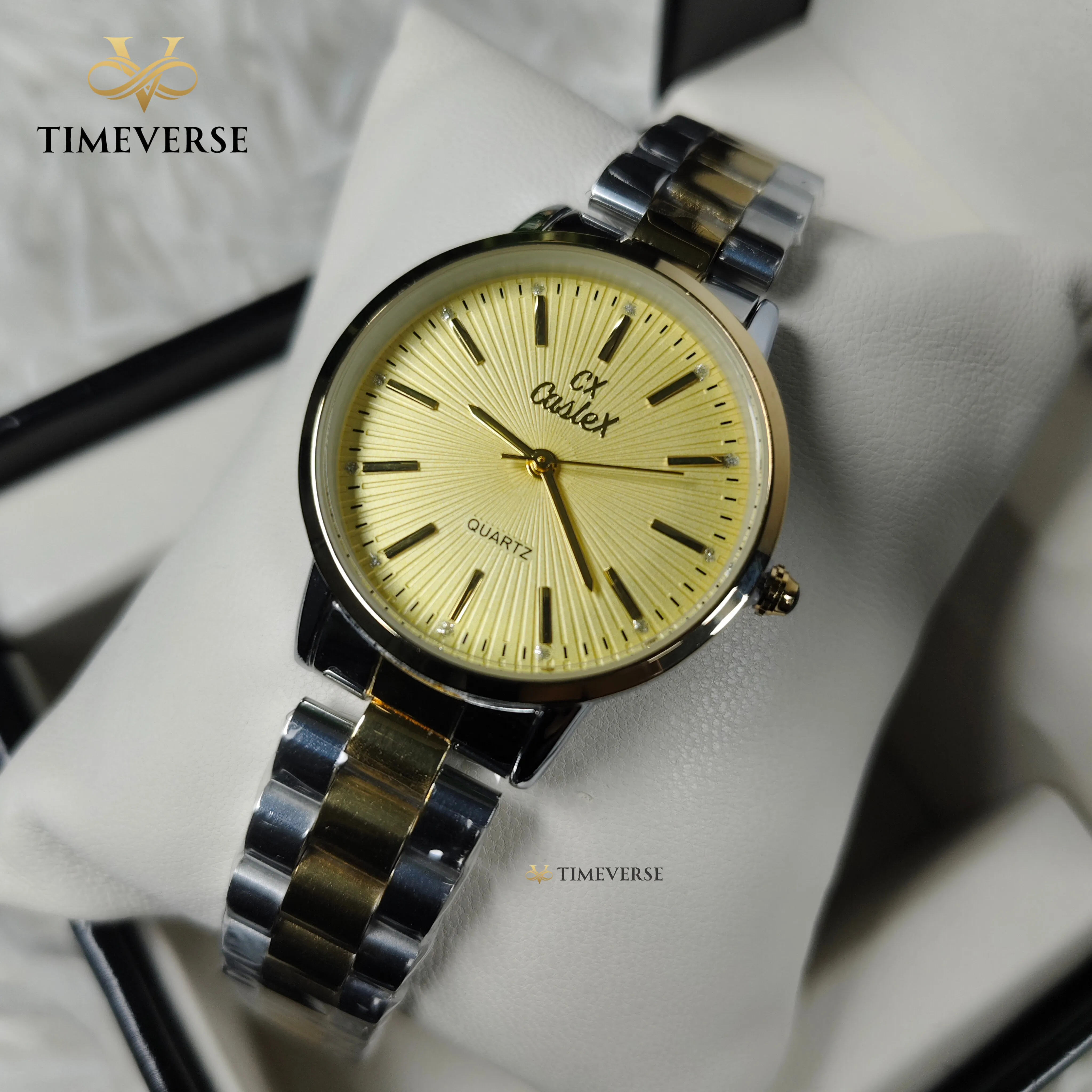 Caslex 027 Ladies - Silver Gold