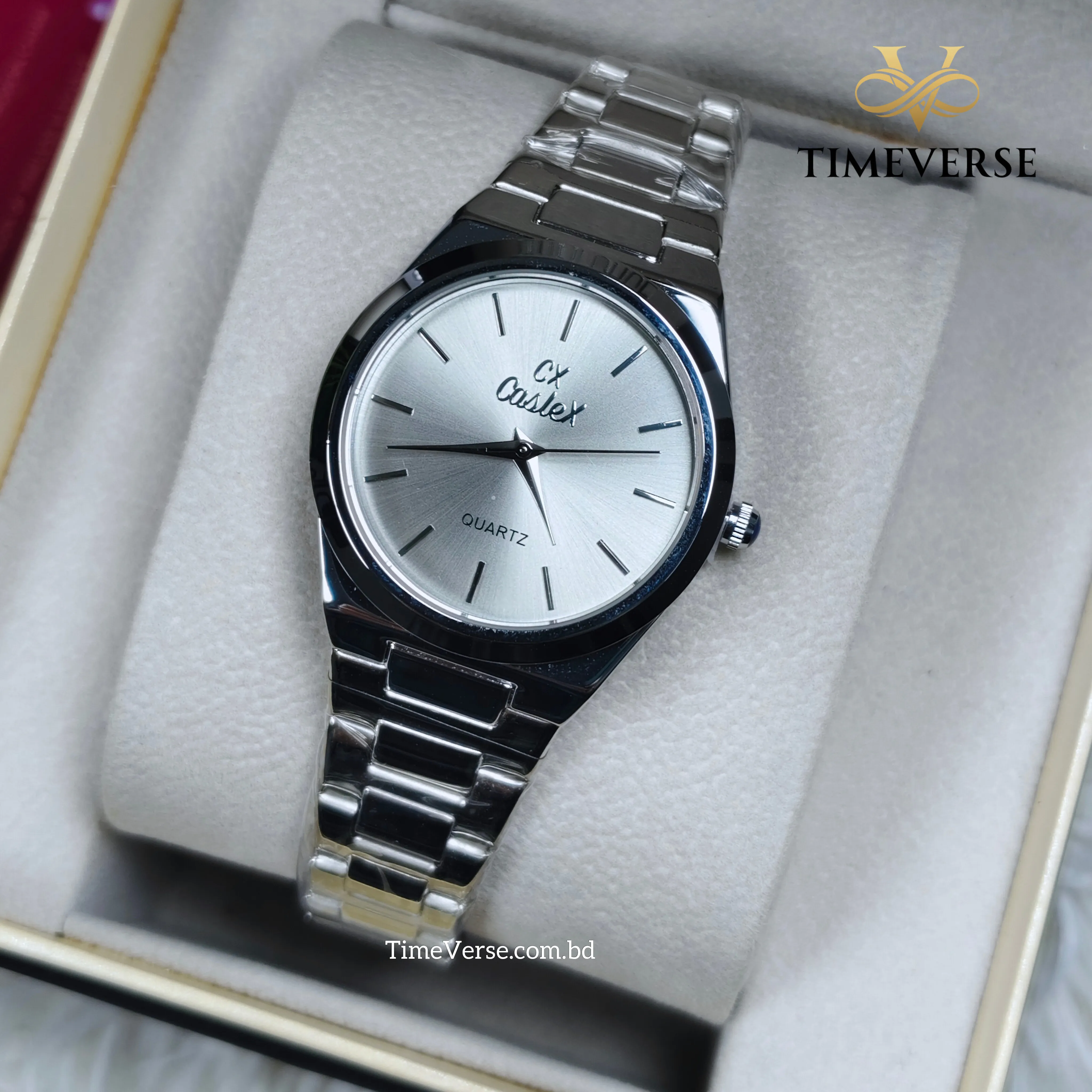 Caslex 017 Ladies Watch - Silver