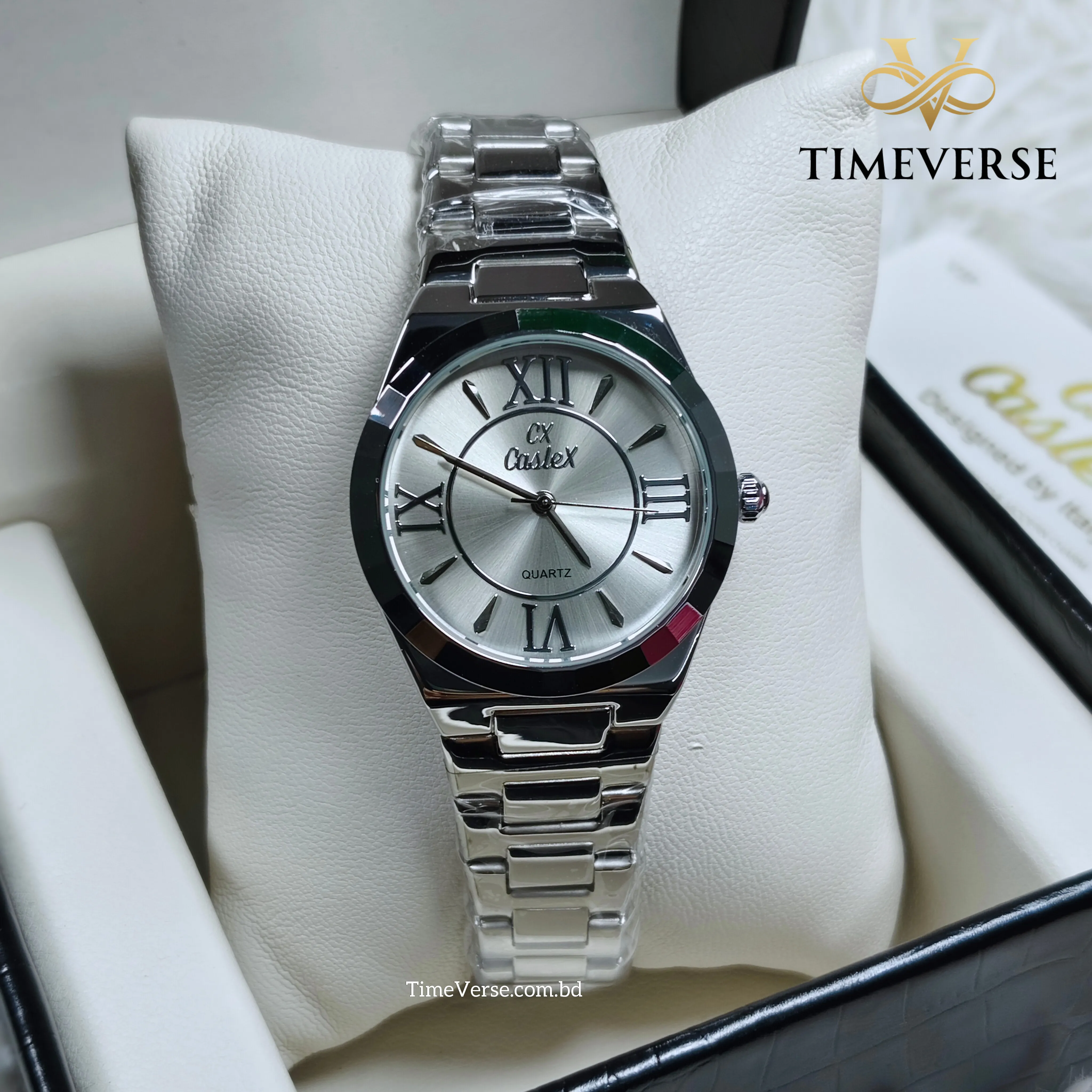 Caslex 026 Ladies Watch - Silver  