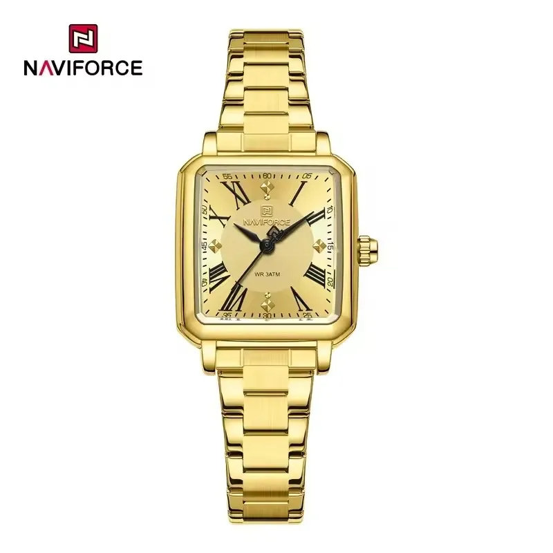 Naviforce 5065 Ladies Watch - Gold