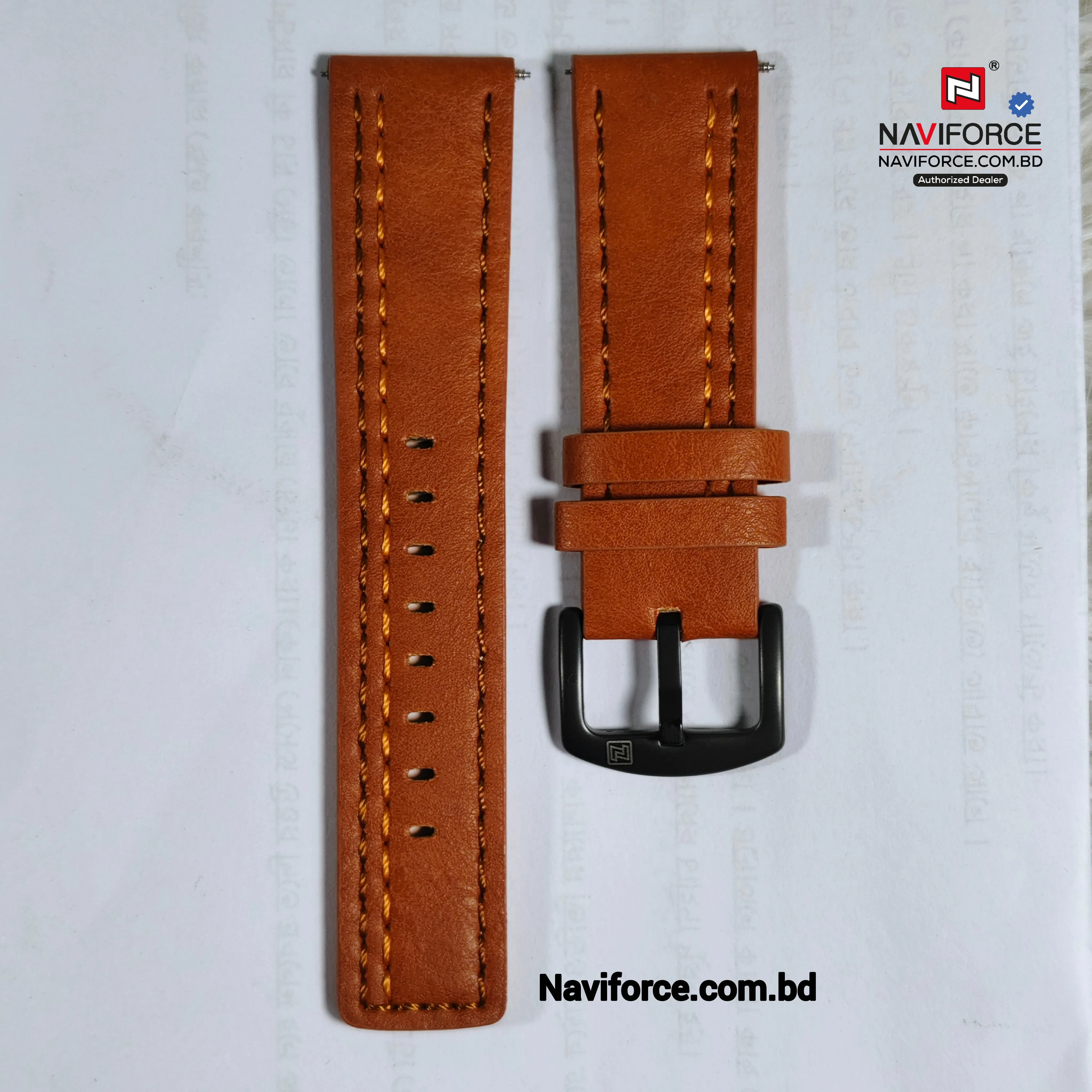Naviforce Belt 24mm - Orange