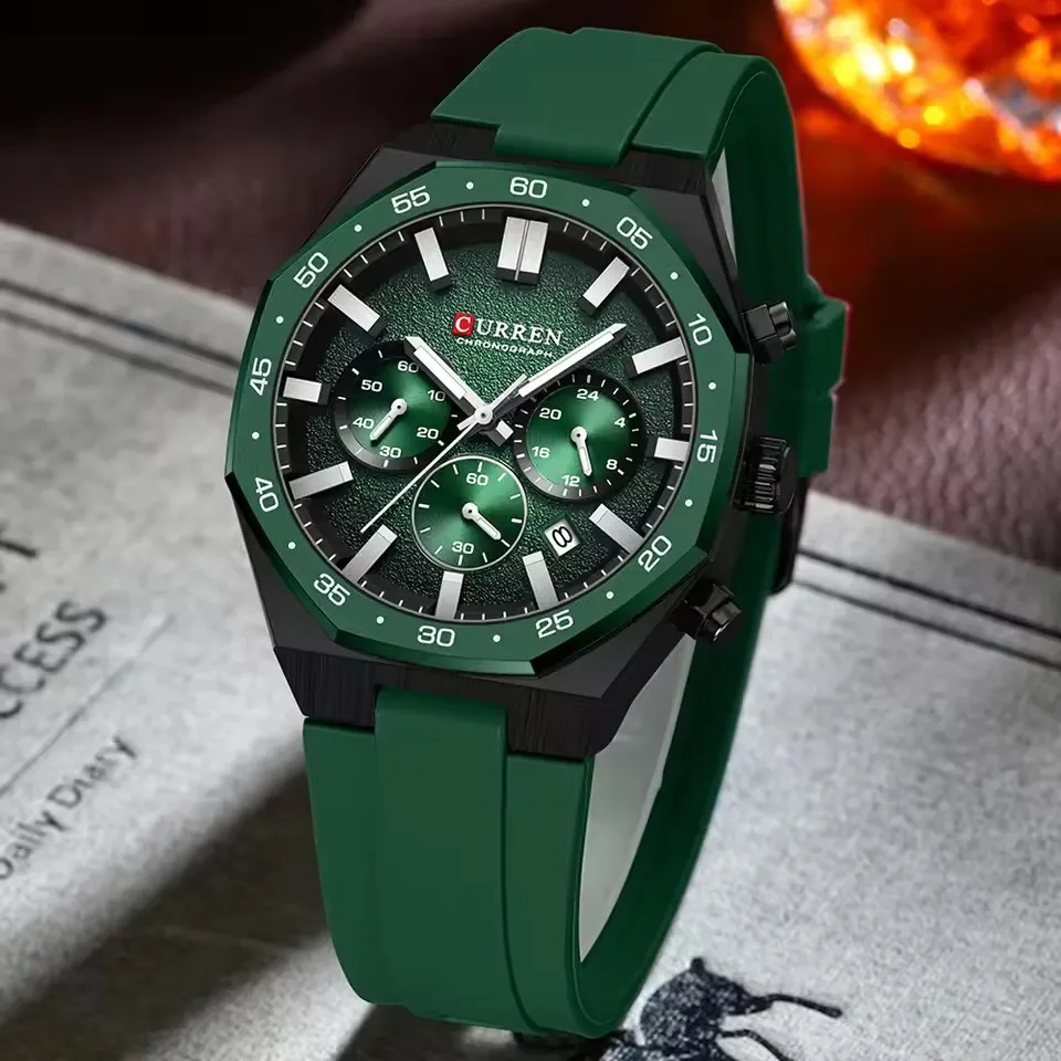 Curren 8489 For Men - Green