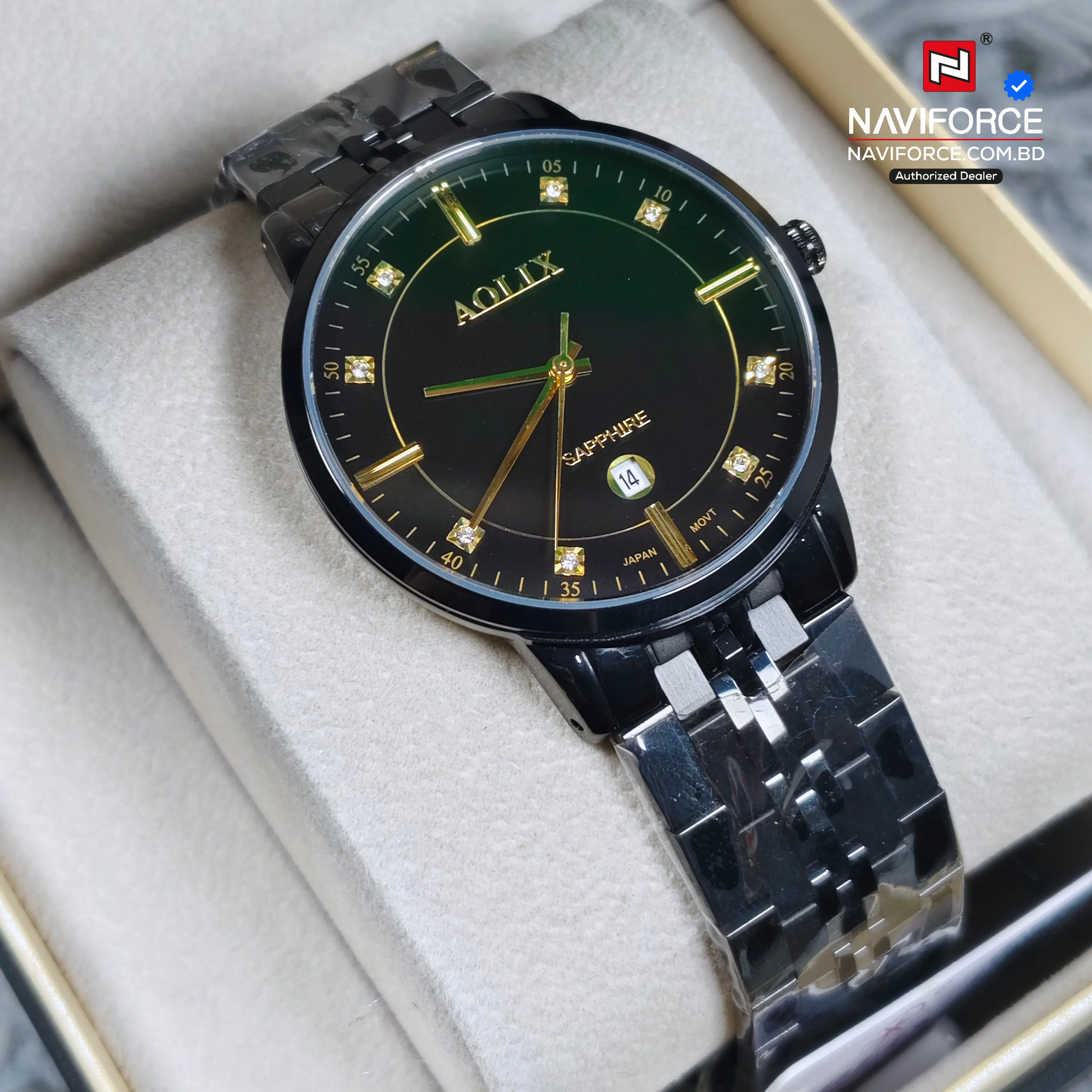 Aolix 9184 Men's Watch - Black