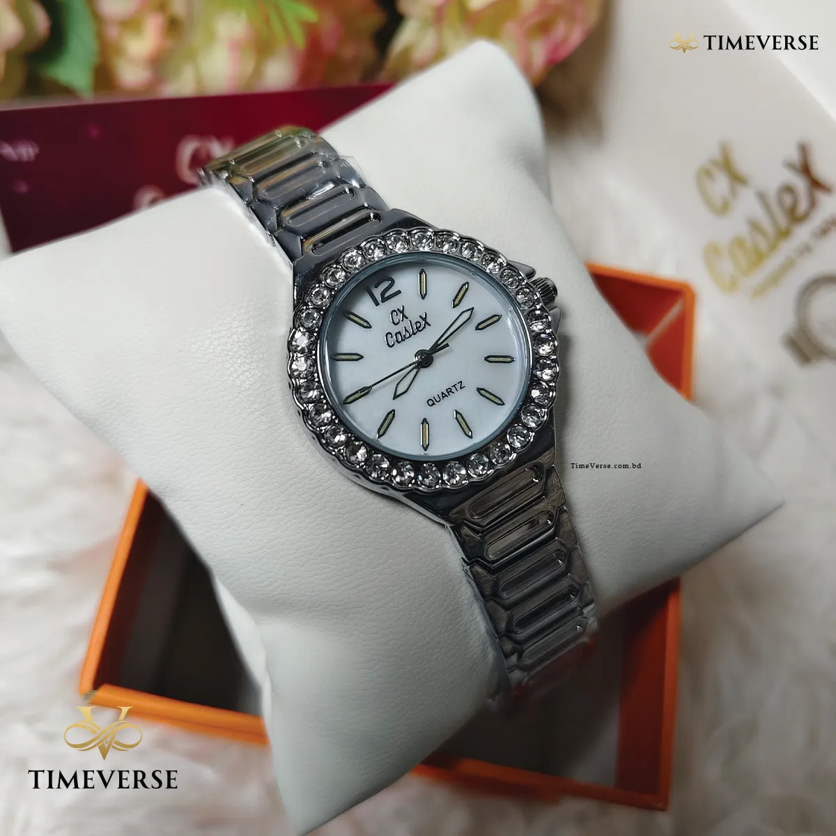 Caslex 932 Ladies - Silver White