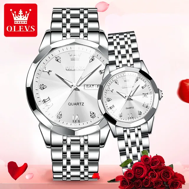 Olevs 9931 Couple - Silver