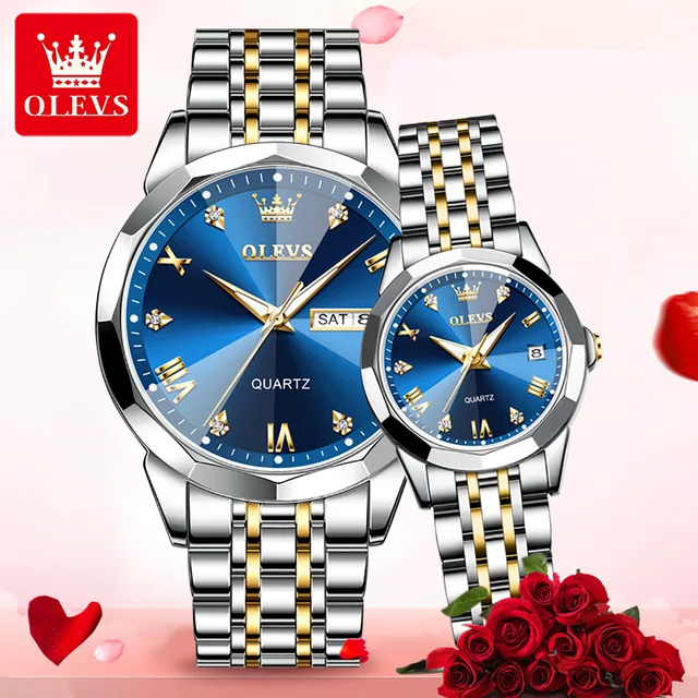 Olevs 9931 Couple - Blue