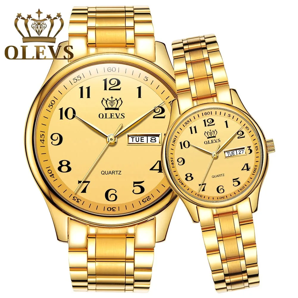 Olevs 5567 Couple - Gold