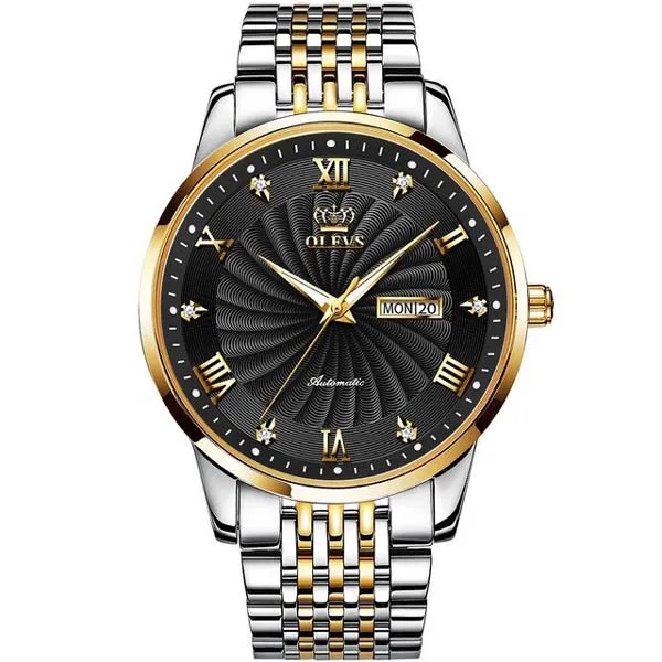 Olevs 6630 - Sliver Black