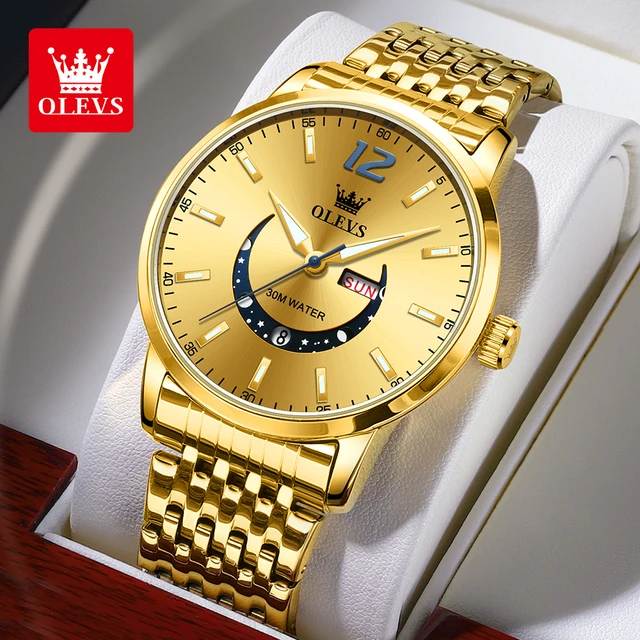 Olevs 710 CH - Gold For Man