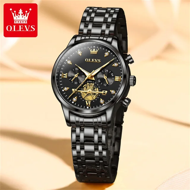 Olevs 2897 CH - Black For Women