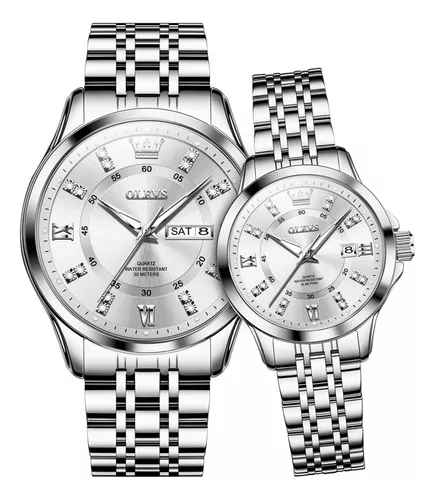 Olevs 3620 CH Couple  - Silver