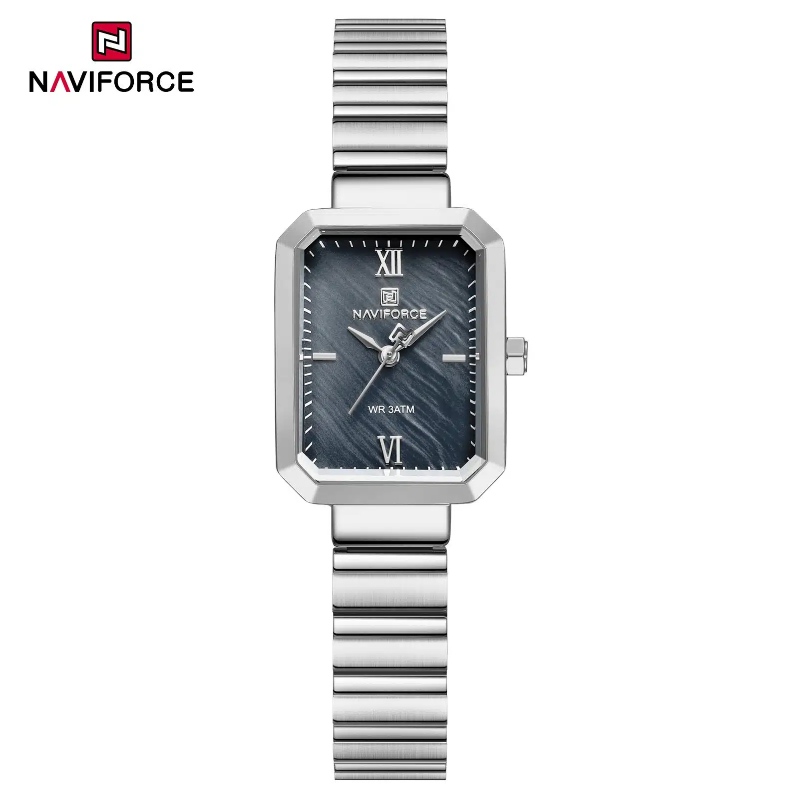 Naviforce 5050 - Silver Lite Blue For Women