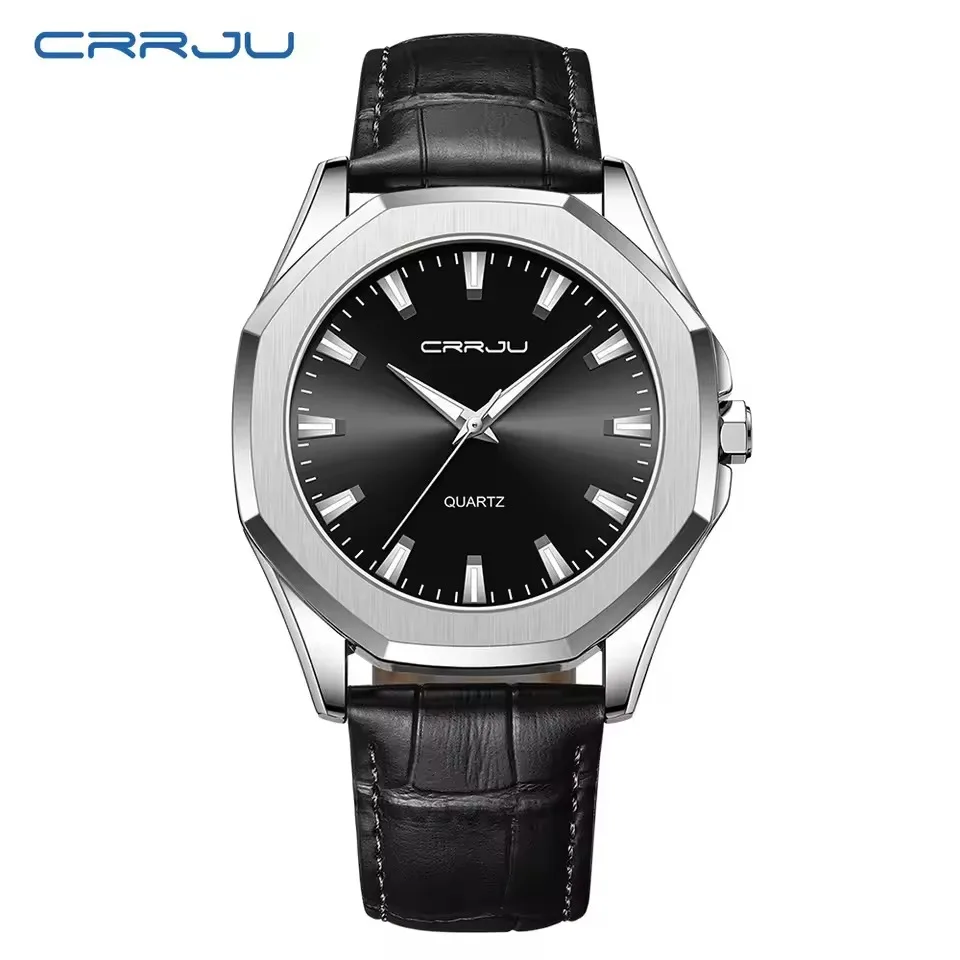 Crrju 5015L For Men - Silver Black