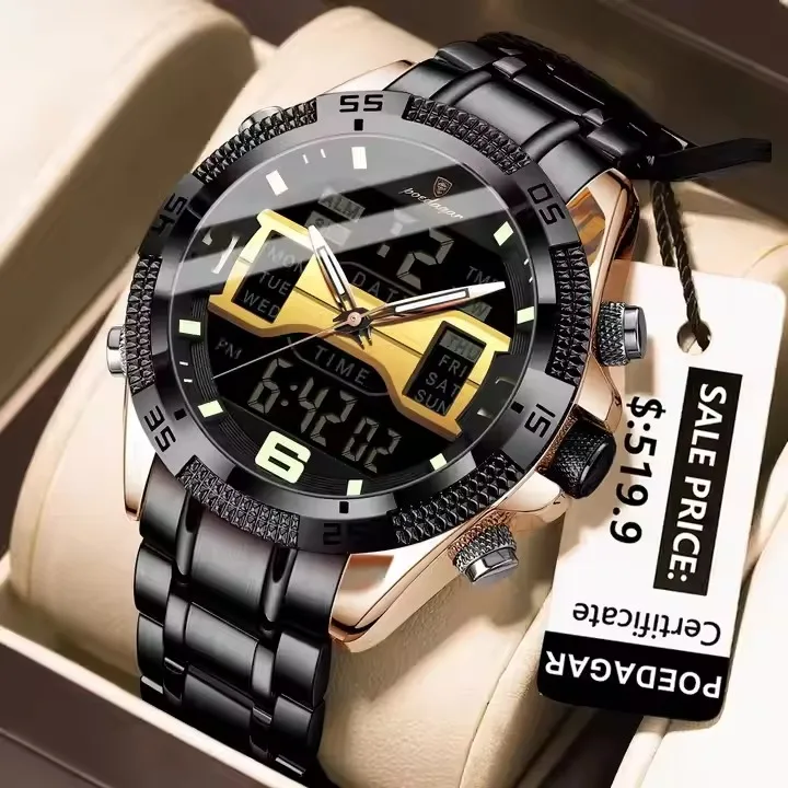 Poedagar 103 For Men - Rose Black