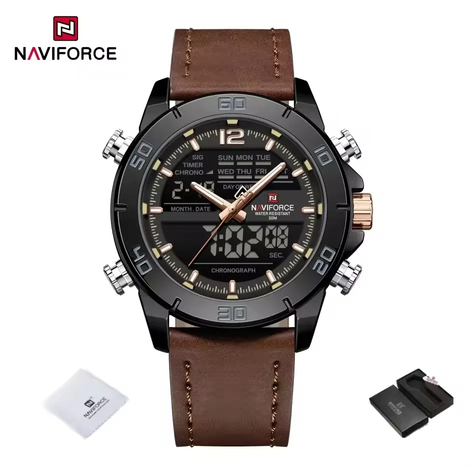 Naviforce 9253-L For Man - Brown