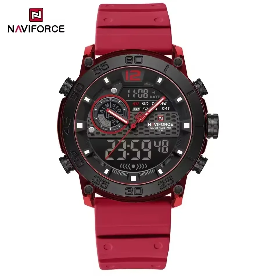 Naviforce 6104 For Men - Red
