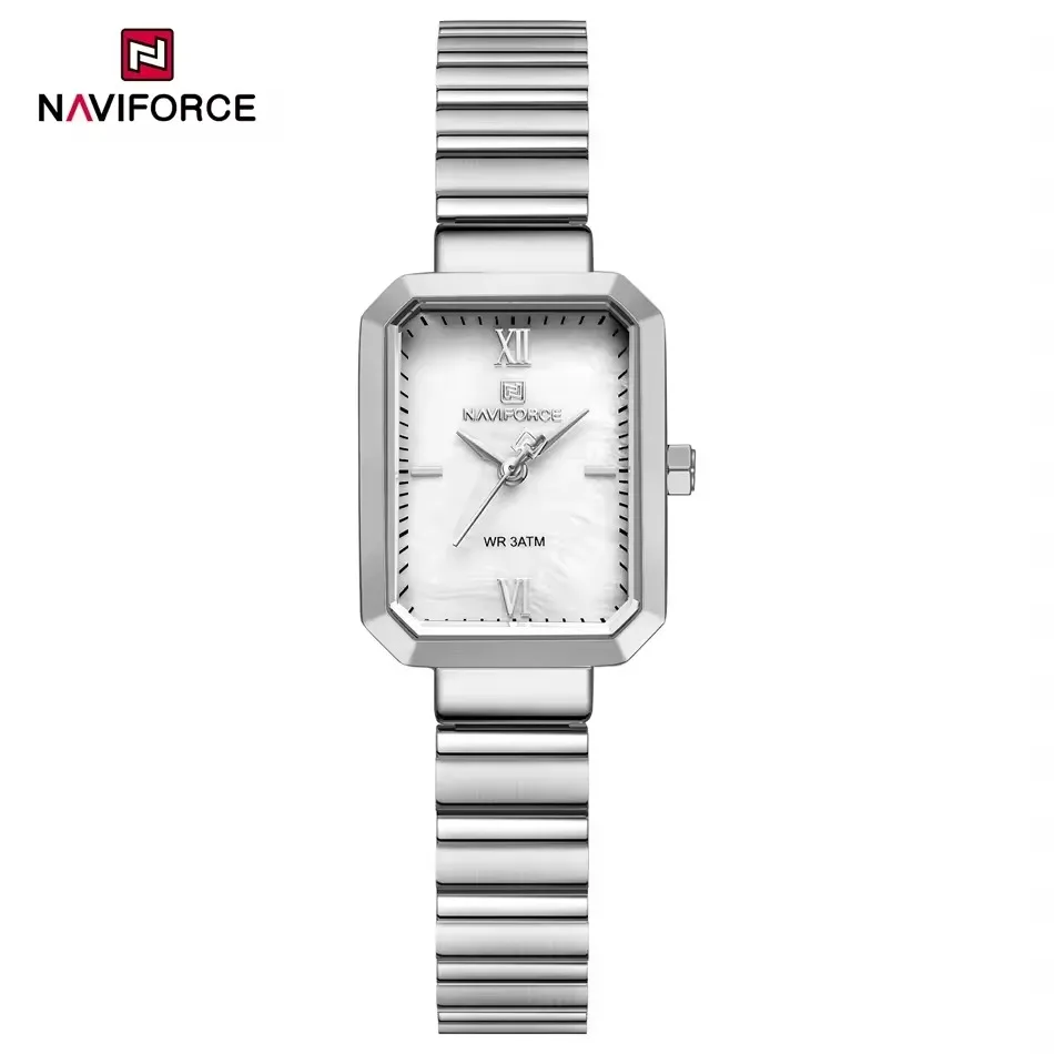 Naviforce 5050 - Silver White For Women