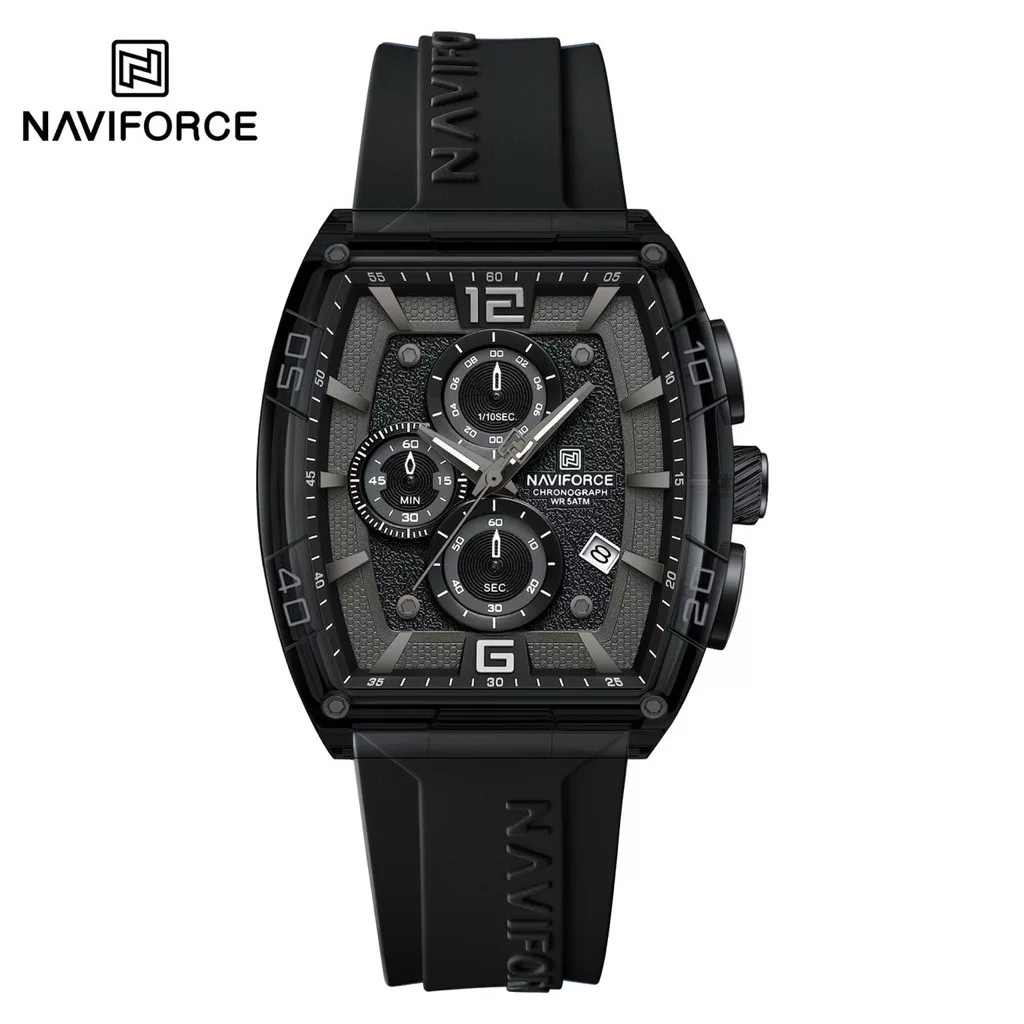 Naviforce 6101 For Men - Black