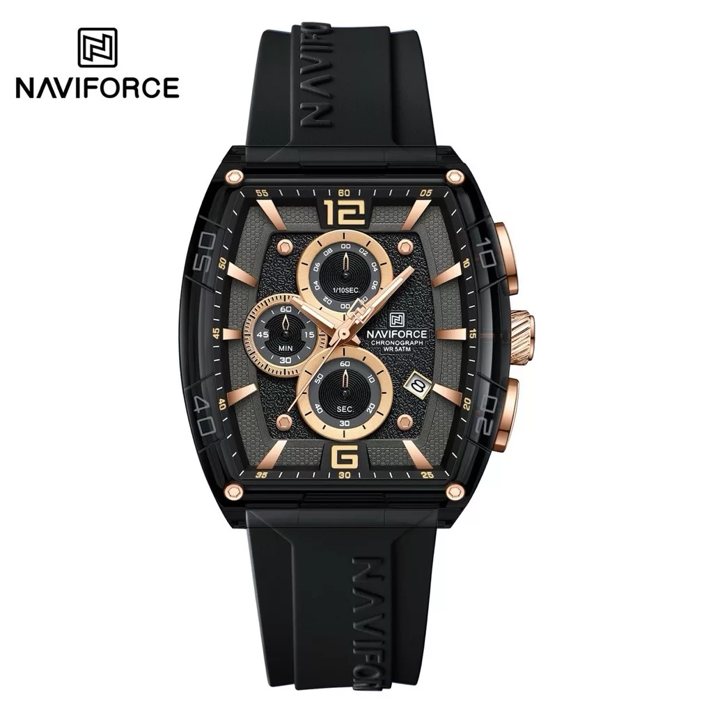 Naviforce 6101 For Men - Black Rose