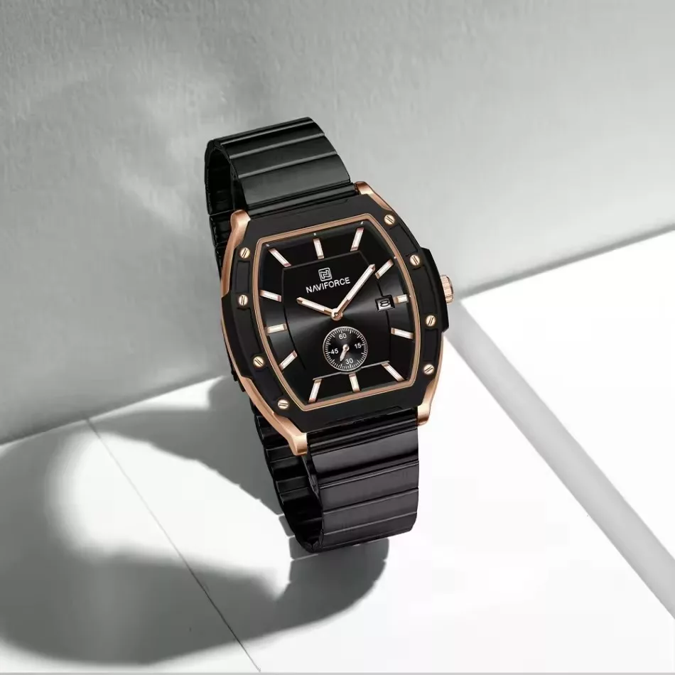 Naviforce 8068 For Women - Rose Black