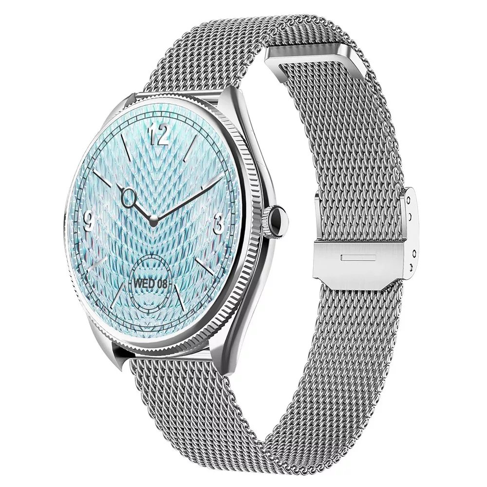 Valdus VL60 Pro AMOLED Calling Ladies Smart Watch - Silver