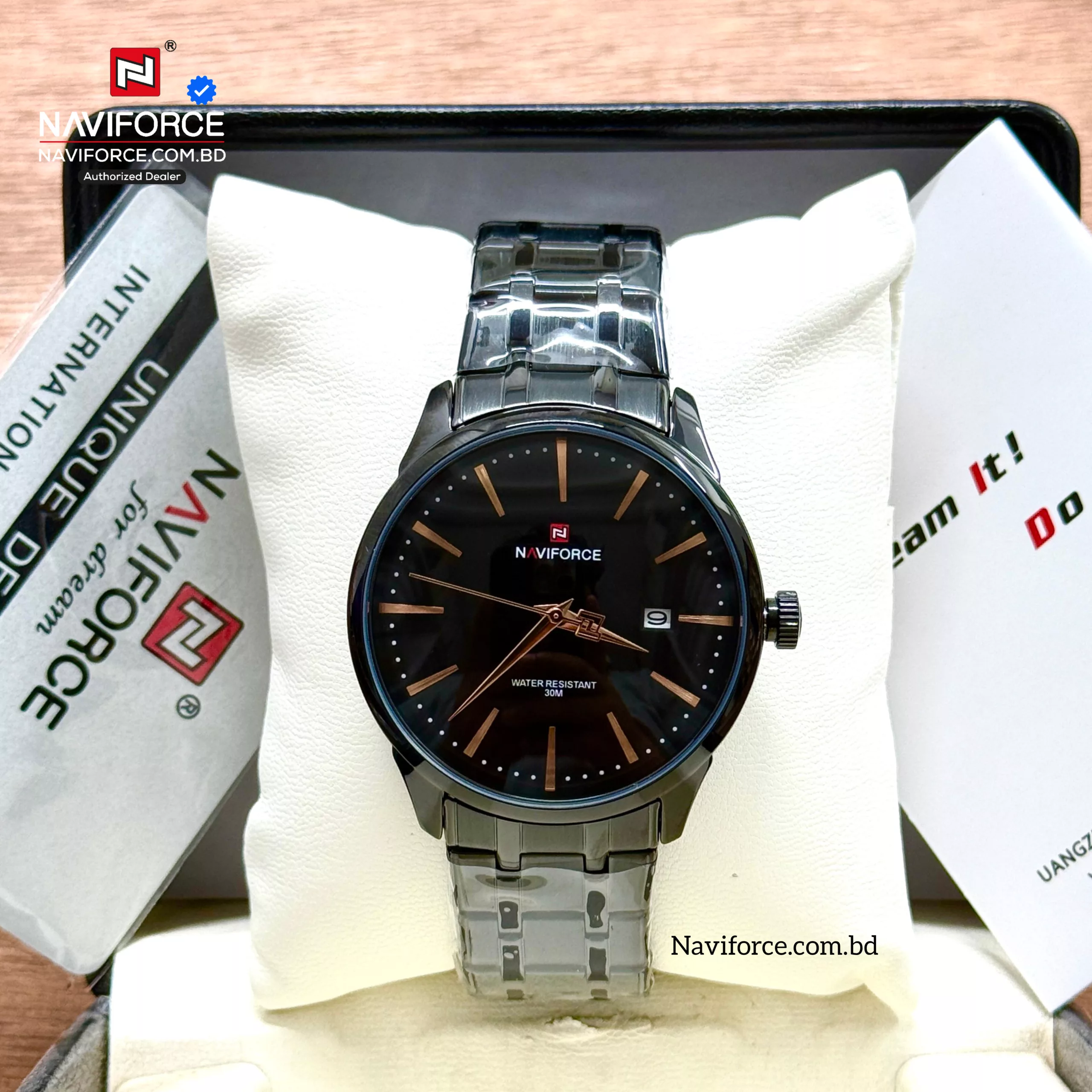 Naviforce 9230 - Black Rose For Men