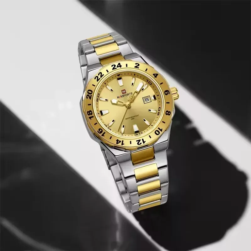 Naviforce 9249 CH - Silver Gold