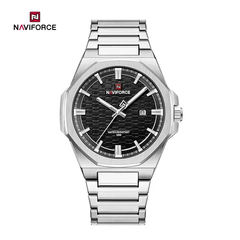 Naviforce 9245 CH – Silver For Men